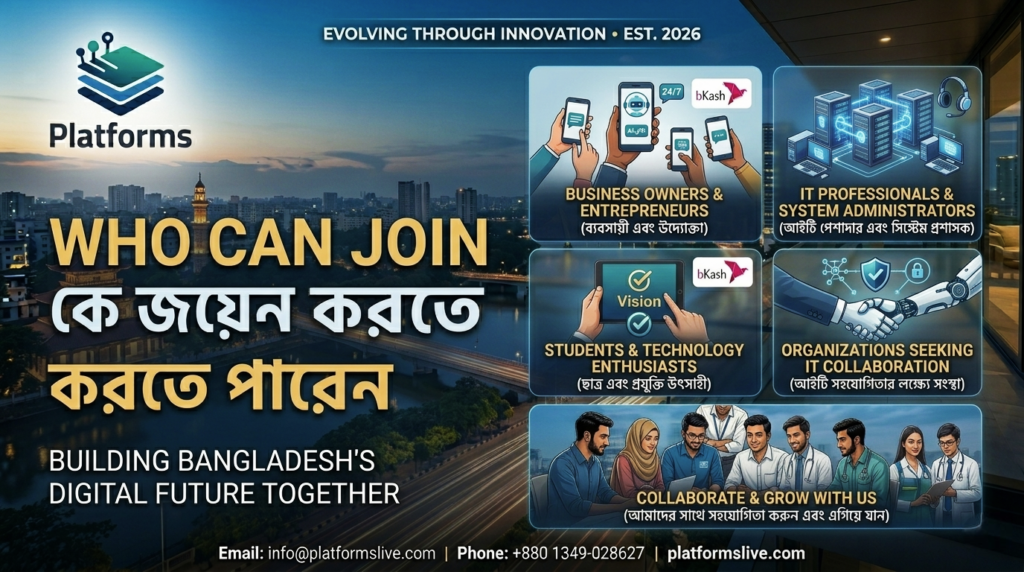 Community Platforms Live Community Who can join